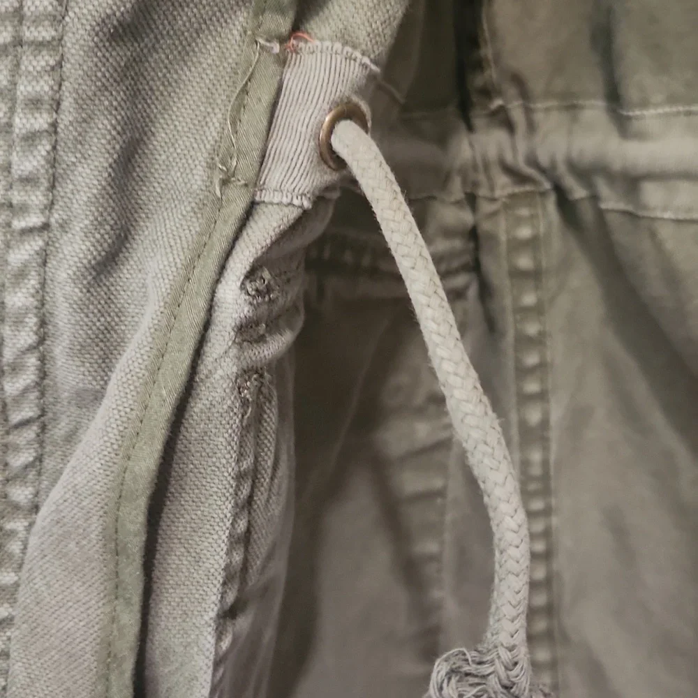 Madewell Khaki Utility Military Dispatch Cargo Green Jacket Size XXS - Picture 13 of 16